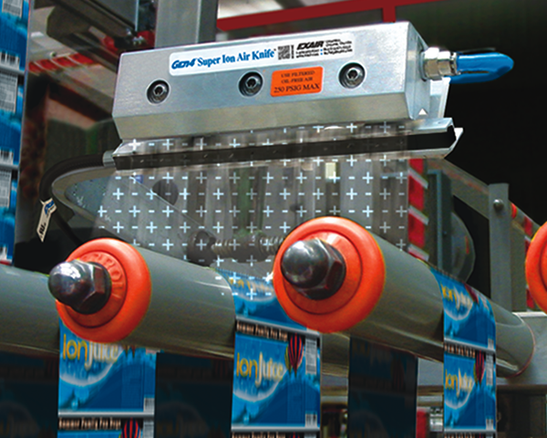 Cortina de aire Ionizado - Súper Ion Air Knife Exair Gen 4
