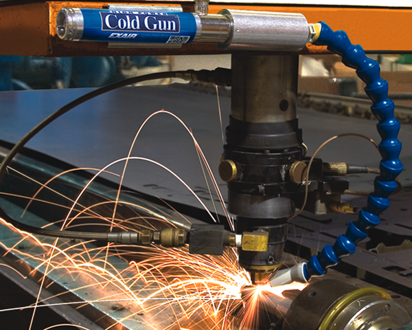 Sistemas de enfriamiento para mecanizado en seco - Cold Gun Exair