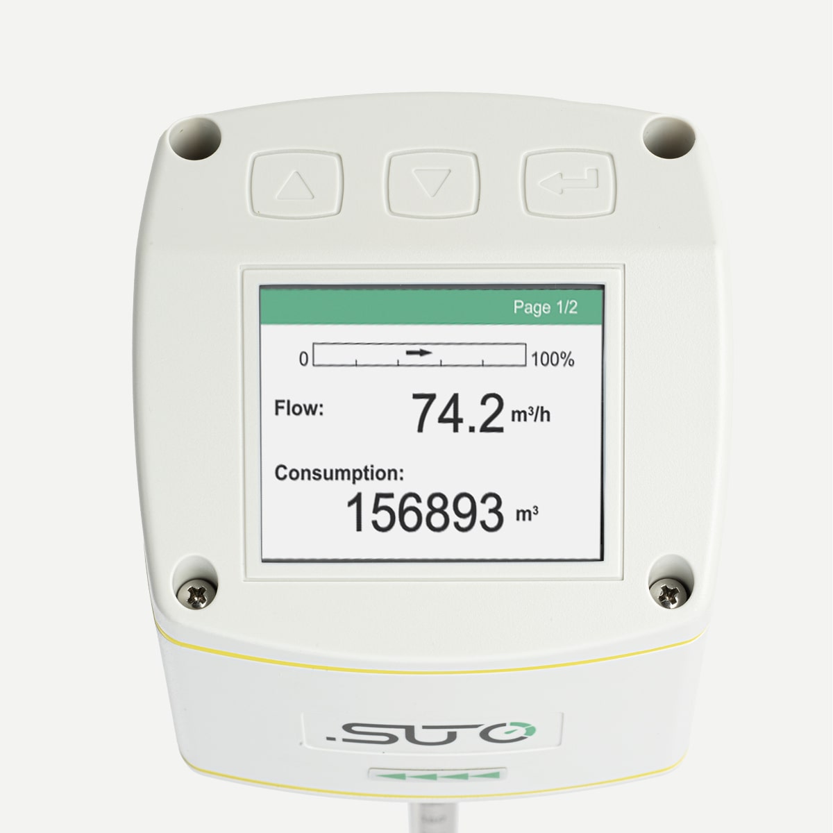 SUTO iTEC S421 Thermal Mass Flow Sensor for Compressed Air and Gases Inline Sensor2 min Airtec Global