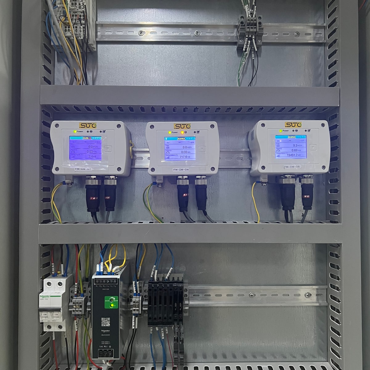 SUTO iTEC S461 smart ultrasonic flow meter for water and other liquids clamp on5 min Airtec Global